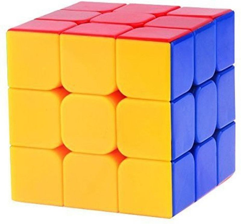 Vihaa Cube | 3x3x3 High Speed Magic Cube | High Stability, Stickerless, Amazing Stress Reliever Educational Cube Puzzle Game for Kids, Multicolor (1 Piece)  (1 Pieces)