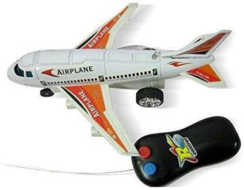 DsentSports Remote Control Aeroplane 2 Channel Support Radio Control (Running, not  (Multicolor)