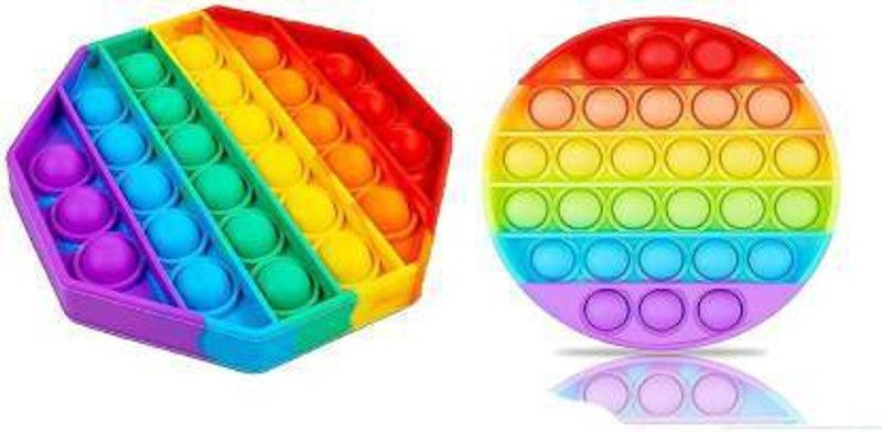KANGROO Push Pop Bubble Sensory Fidget Toy Set  (Multicolor)