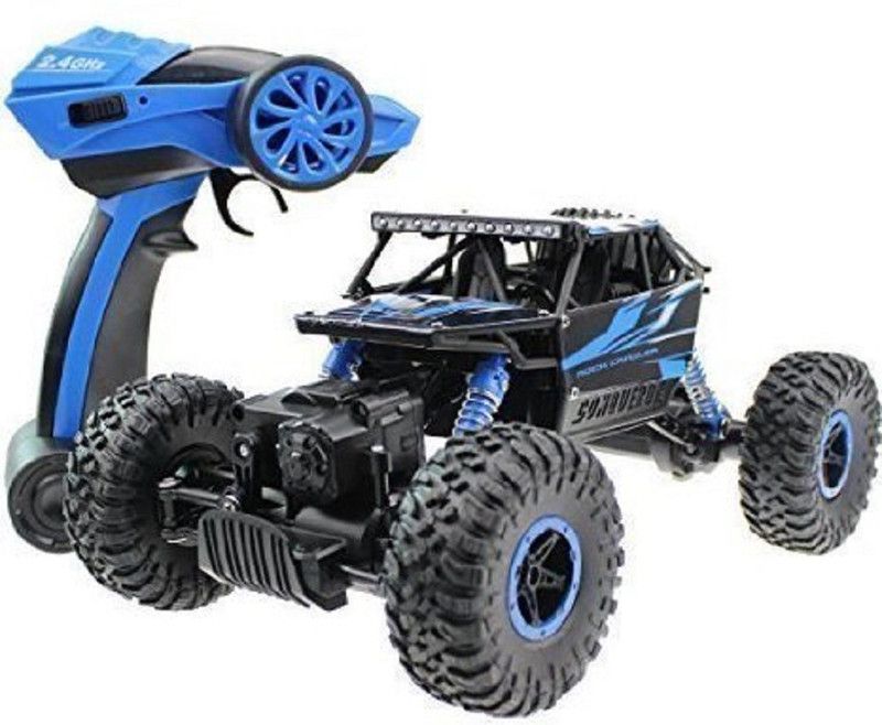 KTRS 1:18 4WD Rally Car Rock Crawler Off Road Race Monster Truck, Blue  (Multicolor)