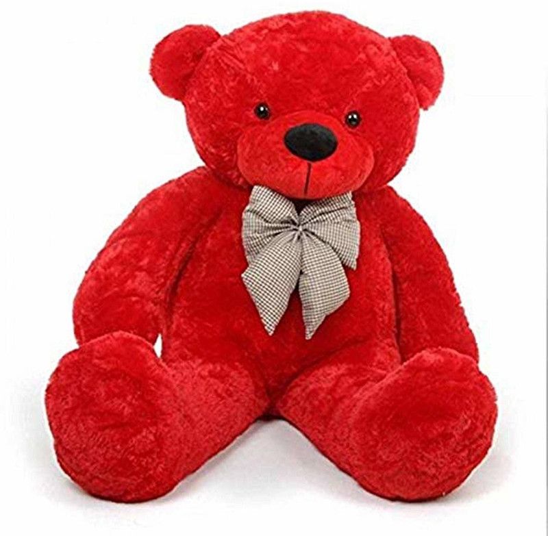 Agnolia Red Teddy Bear Soft Toy - 60.5 cm  (Red)