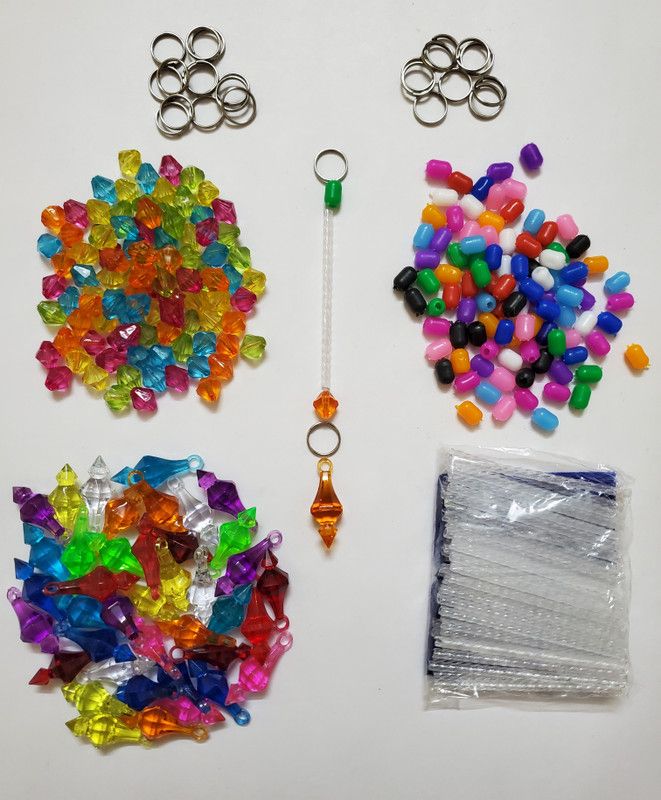 ShopTalk Combo pack crystal beads for making jhumar , toran ( 13 )
