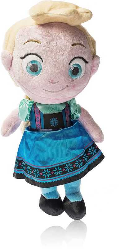 Dimpy Stuff Plush Doll- Baby Elsa - 30 cm  (Multicolor)