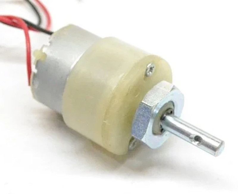 REES52 3.5 RPM - 12V Centre Shaft DC Geared Motor Educational Electronic Hobby Kit