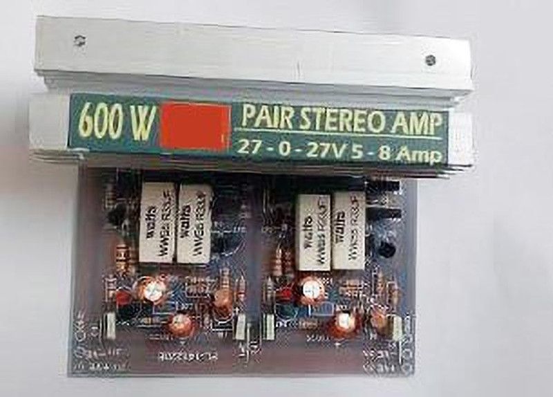 Fenda Stereo 600watt Amplifier board (5200/1943 )4 transistor Electronic Components Electronic Hobby Kit