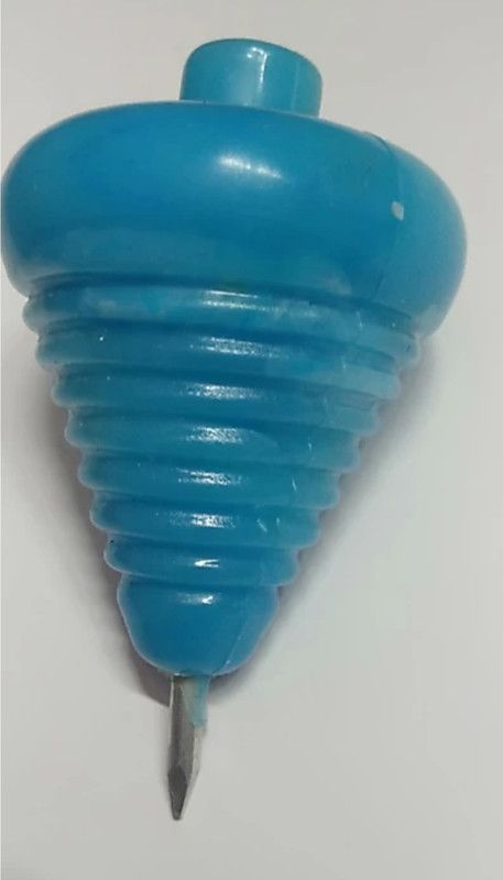 imtion Lattu Toys 1 Pcs ,with Thread Latto Games Plastic Spinning Lattoo with Thread Size 8/6 cm Lattu  (Blue)