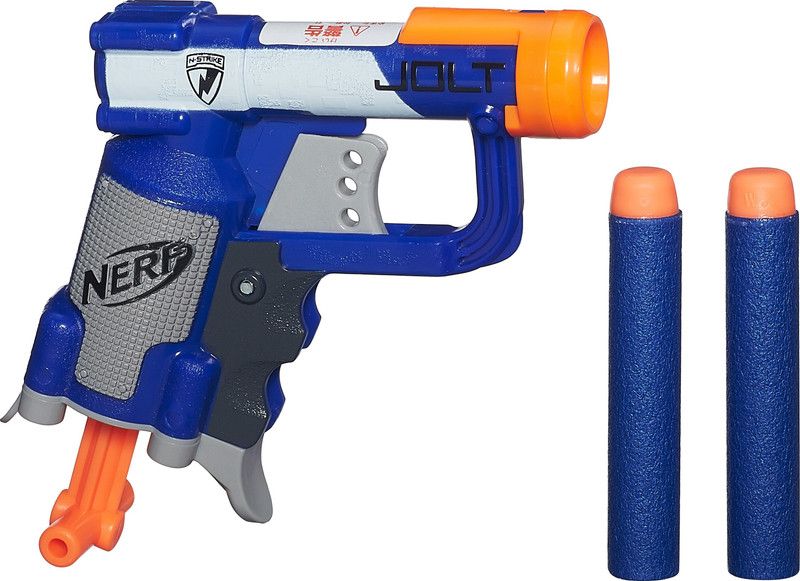 Nerf N-Strike Jolt Blaster Guns & Darts  (Multicolor)