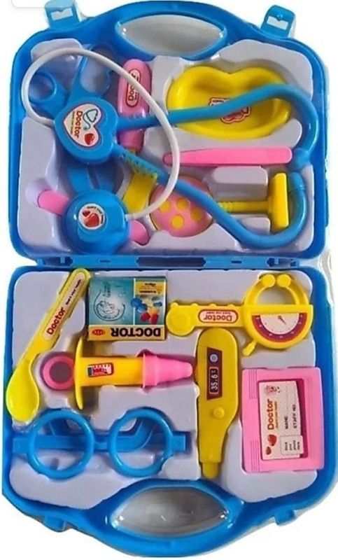 TOGROW Doctor Kit Toys for Kids blue color