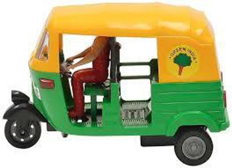 apna pull back cng auto taxi  (Multicolor, Pack of: 1)