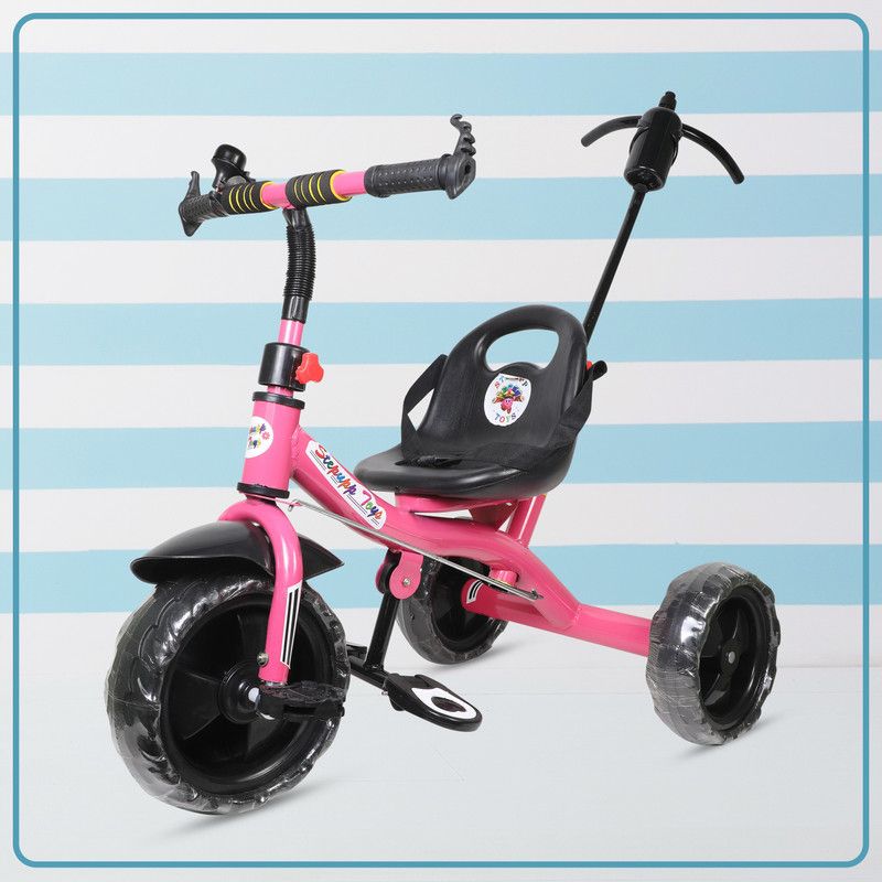 APARAJITA COLLECTIONS trike trike bike tricycle three wheel bike tricycle bike three wheel bicycle HANDLE PINK 021 Tricycle  (Pink)