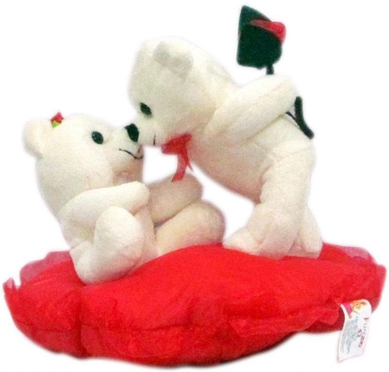 DEALbindaas Kissing Couple - 7.87402 inch  (White)