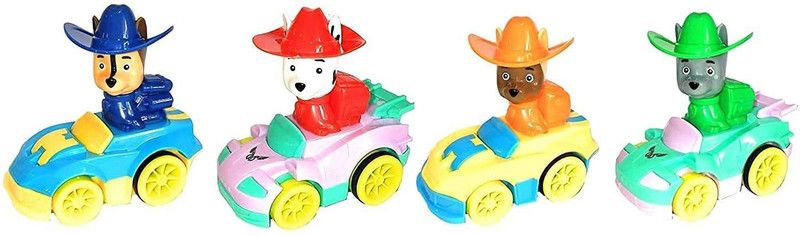 Pink & green PUPBUDDIES RESCUE  (Multicolor, Pack of: 4)