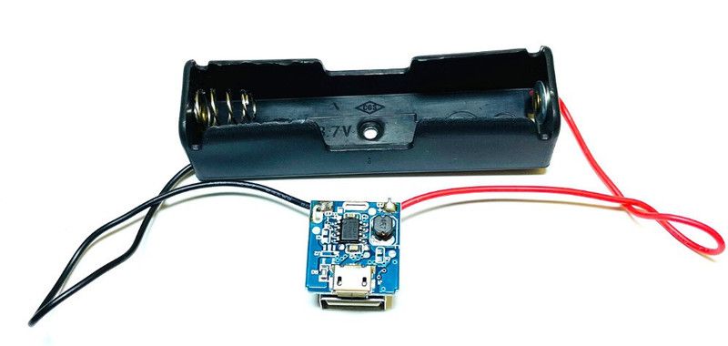 Mechanic37 DIY 1S 18650 Li ion Battery Charger and Power Bank (No Battery Include) Electronic Components Electronic Hobby Kit