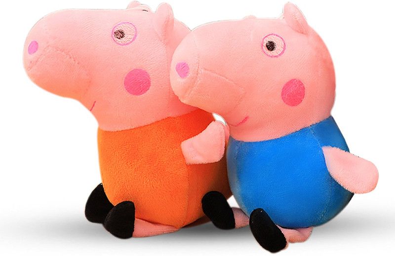 Tinytot ST87 High Quality Non-Toxic Hugable cute Pig stuff Animal Teddy Bear Soft Toys for Kids / Gift - 7 inch  (Multicolor)