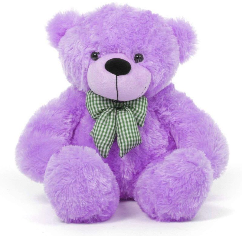 itachi 4 feet cute bootsy Purple colour Hugable and Lovable Best Quality Big Teddy Bear for Gift to special persons - 122 cm  (Purple)