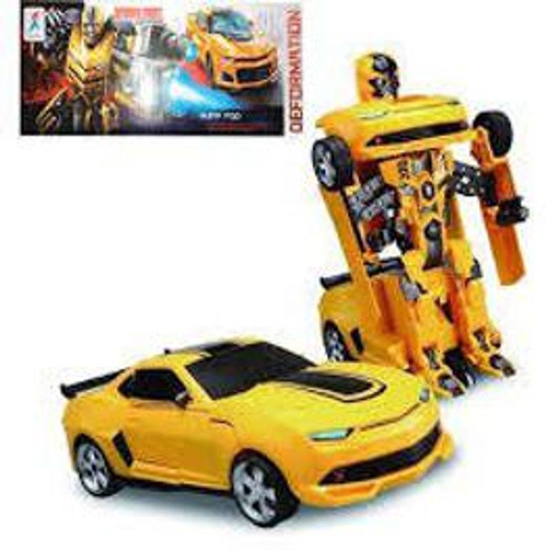 Dream bigger collection Deformation Robot Car with light & sound for kids  (Multicolor, Pack of: 1)