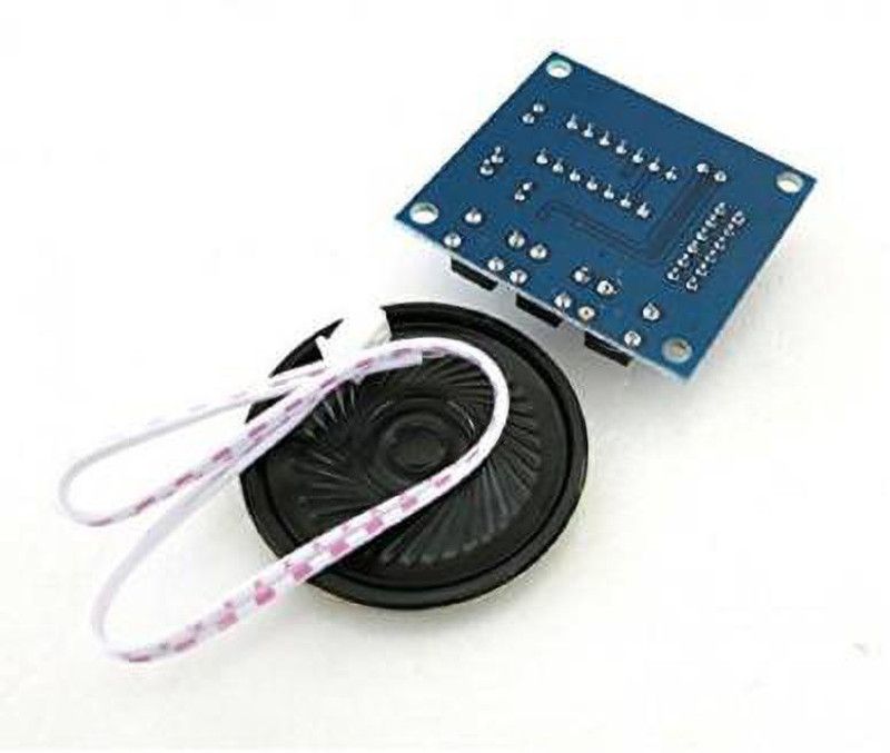 Techleads ISD1820 Voice Recording Recorder Module With Mic Sound Audio Loudspeaker Sound Recorder and Sound Circuit Electronic Hobby Kit
