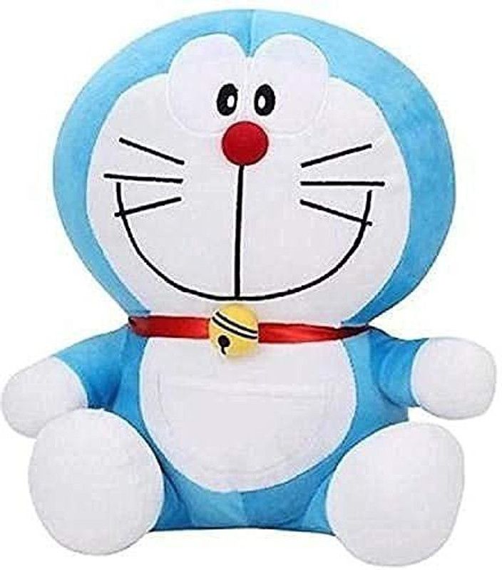 SUIinterprise Doraemon Soft Toy For Kids Cartoon Character Teddy Bear - 36 cm  (Blue)