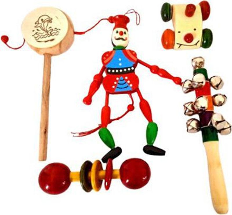 AK Enterprises RATTLES TEETHER Rattle  (Multicolor)