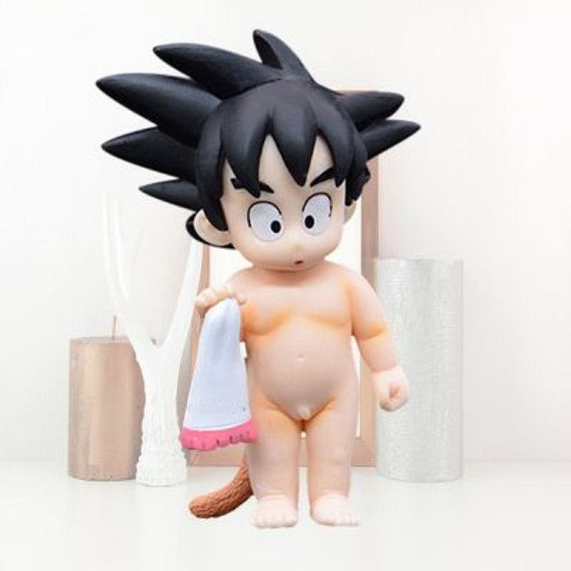 freakmall Dragon Ball Z Baby Goku Action Figure for Car Dashboard Office Desk  (Multicolor)