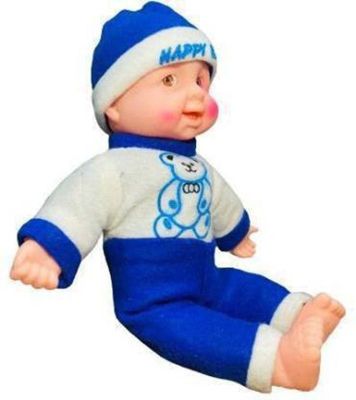 3dseekers BLUE laughing boy toy music (RED) (Blue) (Blue)  (Multicolor)