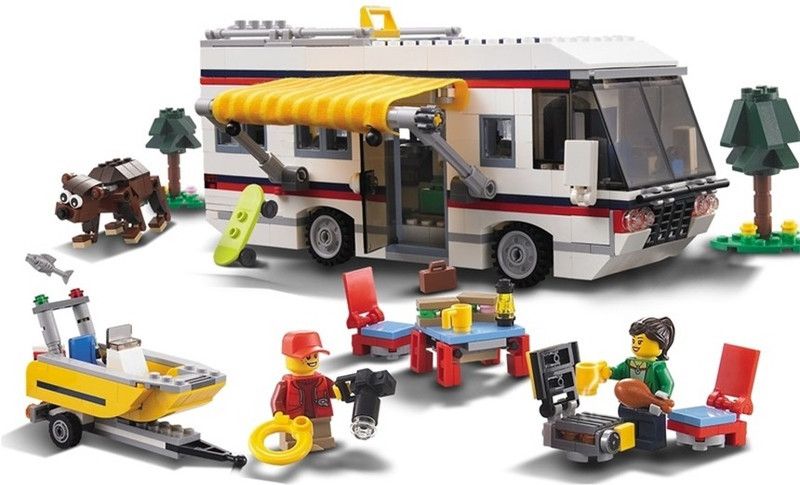 ARTEN 3 in 1 Architect Model Building Blocks Set Toy with Mini Figures Toy for Kids (Multi Color) - 792+ Pcs  (Multicolor, Pack of: 1)