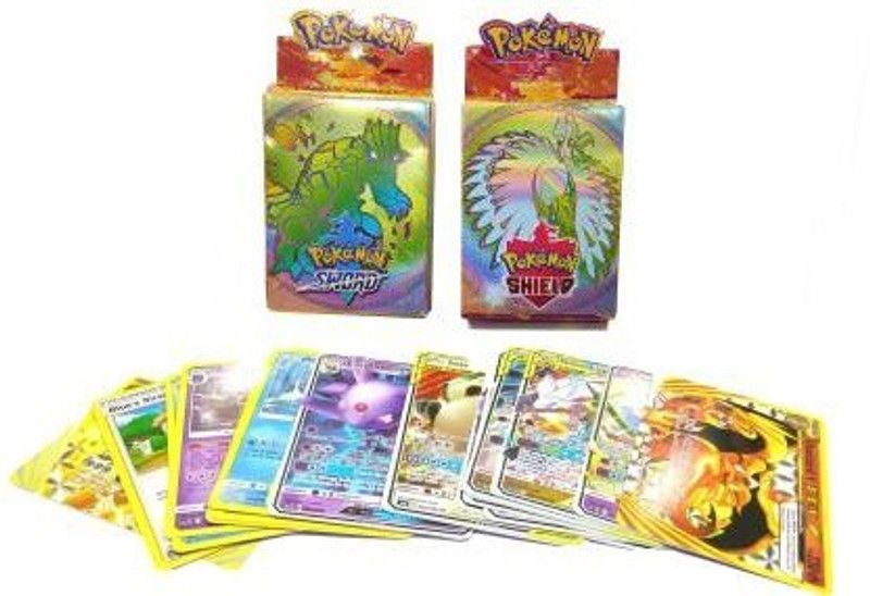 EXORNATOR Pokemon New Trading Cards Game For Kids.-Pack of 2-Multicolor  (Multicolor)