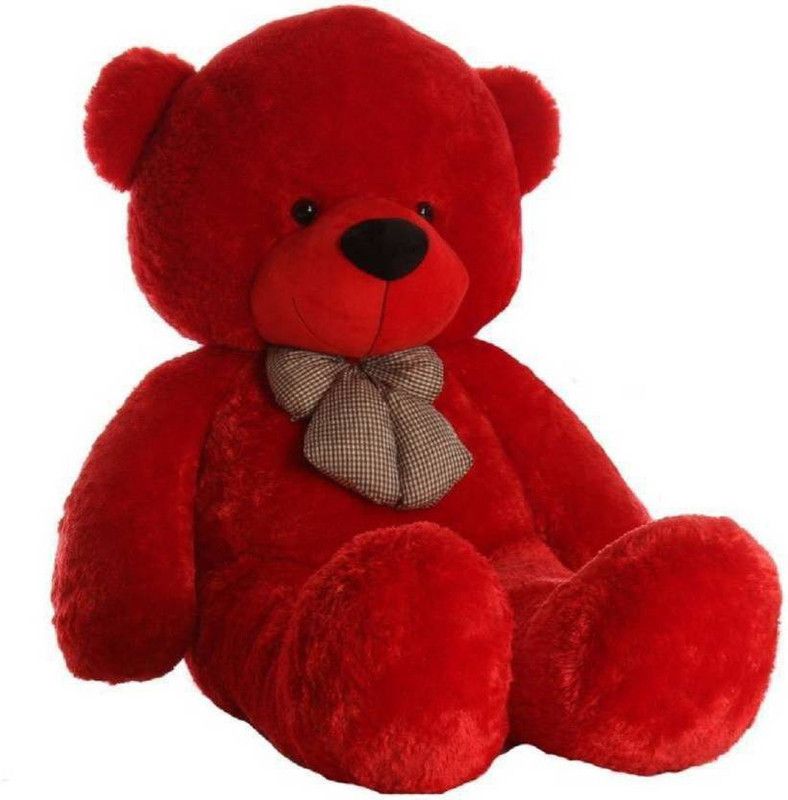 Pandora Premium Quality Soft Imported Stuffed Red Teddy Bear - 90 cm  (Red)