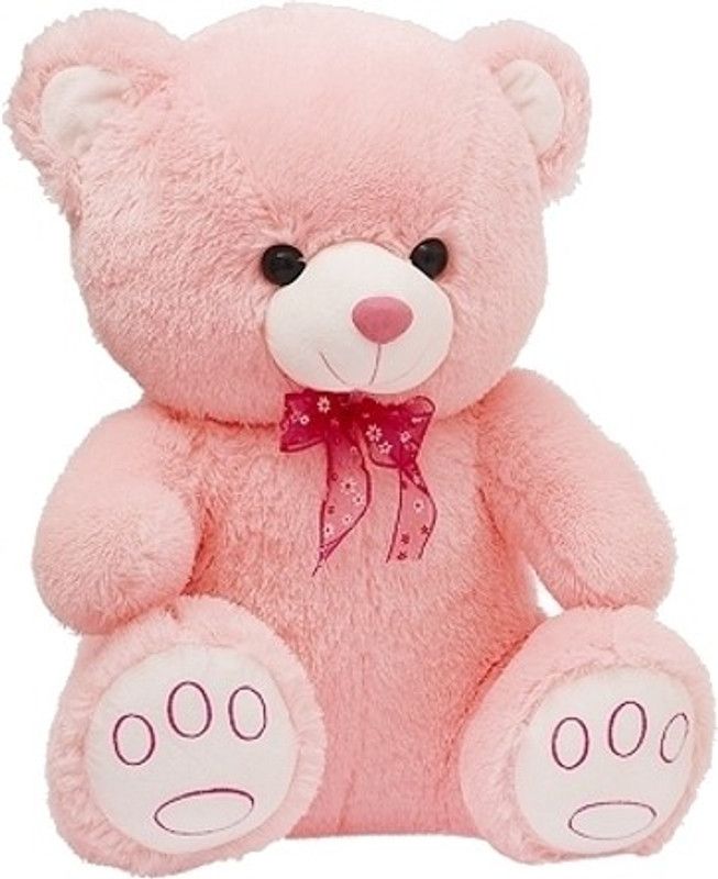 Dimpy Stuff Bear with Paws - 55 cm  (Pink)