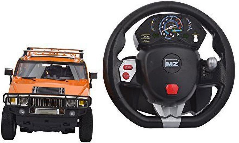 MZ Remote Control H2 Hummer Toy Car With Rechargeable Batteries  (Multicolor)