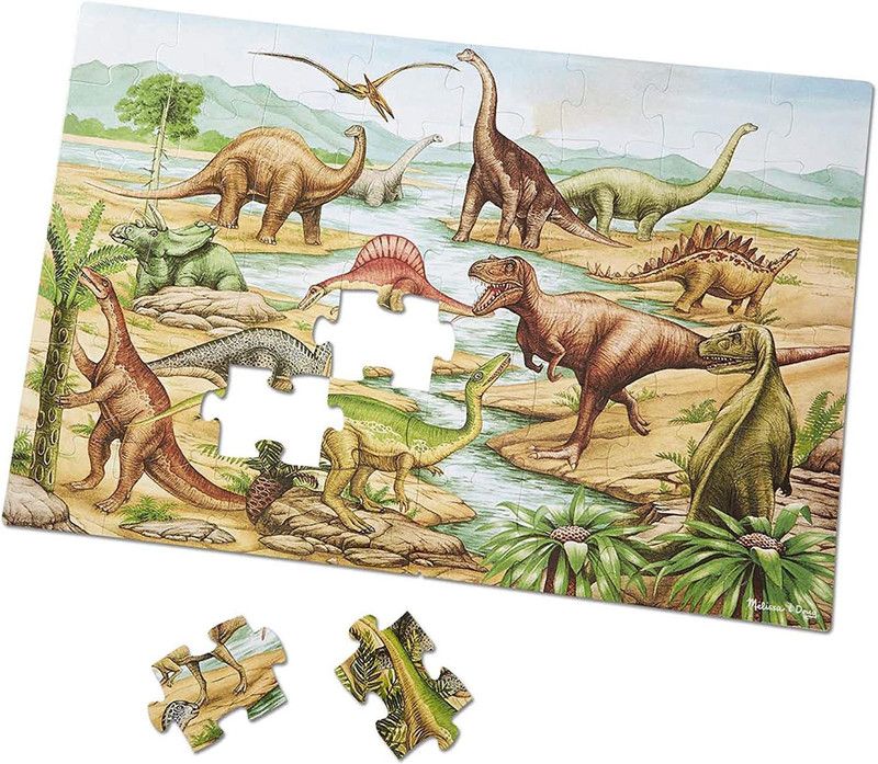 MELISSA & DOUG Blue's Clues and You Take-Along Magnetic Jigsaw Puzzles  (12 Pieces)