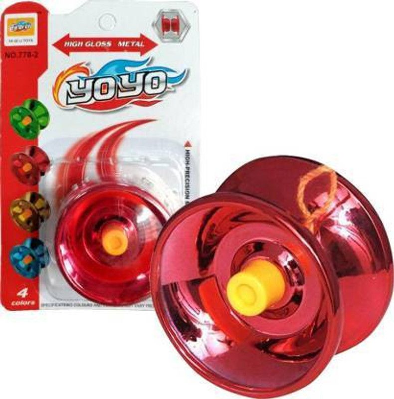 Karoli Collection High Gloss Metal YoYo Diecast Speed Spinner  (Red)