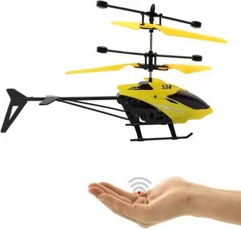 lavilok Exceed Helicopter With Remote Control Charging Helicopter Toys For Boys_084  (Yellow)