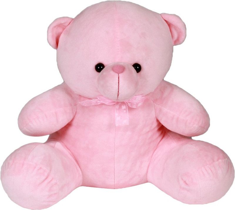 Annie Stuff Toy Soft Bear Teddy 25 Cms - 7 cm  (Pink)