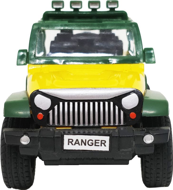 Miniature Mart Kids Pullback & Go Small Size Safari Jeep Toys For Boys | Made In India Toy  (Multicolor_Assorted, Pack of: 1)