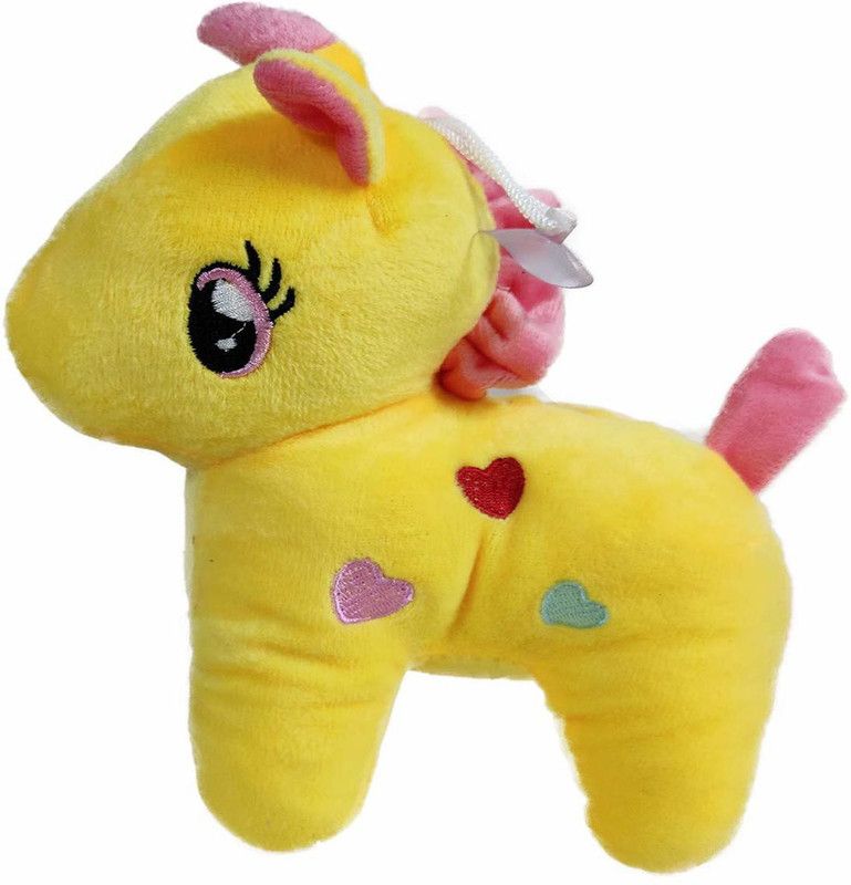 True Basket Unicorn Stuffed soft toy gift for kids 25 CM - 25 cm  (Yellow)