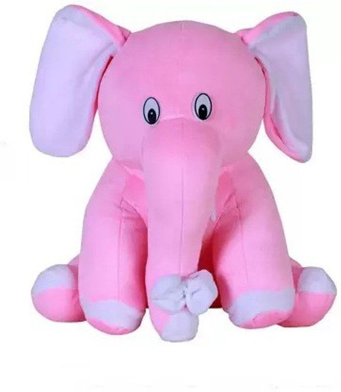 Grizzly Best Quality Elephant Soft - 25 cm  (Pink)