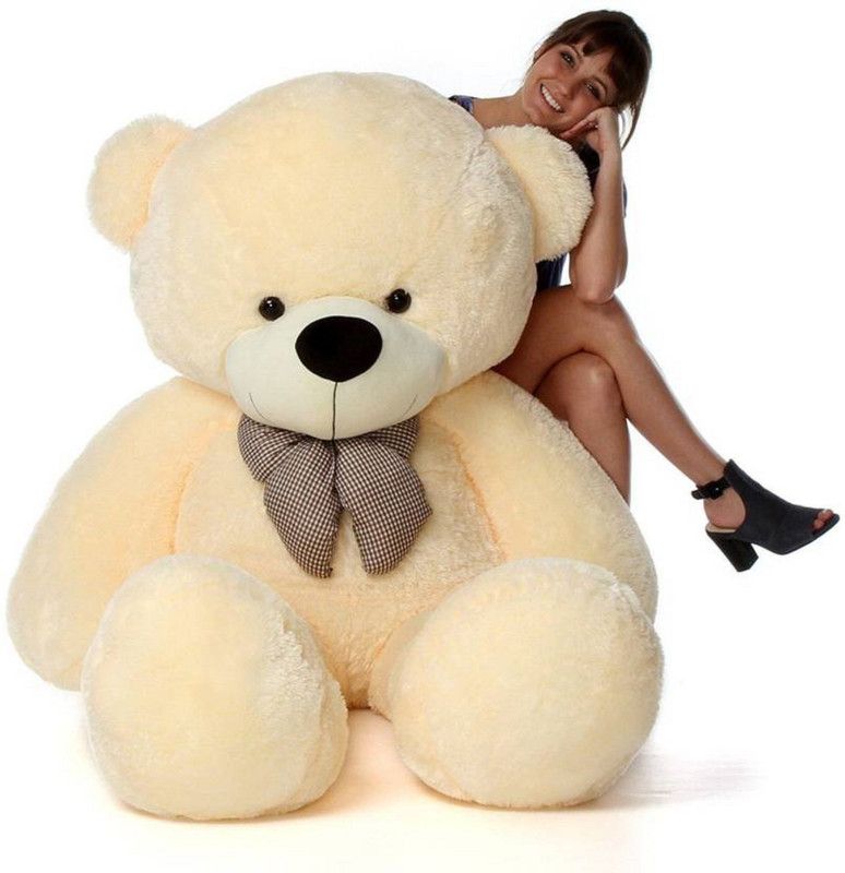 VENTP PRODUCTION 3 Feet Teddy Bear Cream Color - 90 cm (biege) - 90 cm (beige) - 90 cm  (Beige)