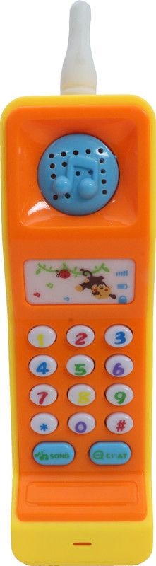 Aadrika Smart Musical Changing Face Mobile Phone for Kids, Early Education Toys with Music  (Multicolor)
