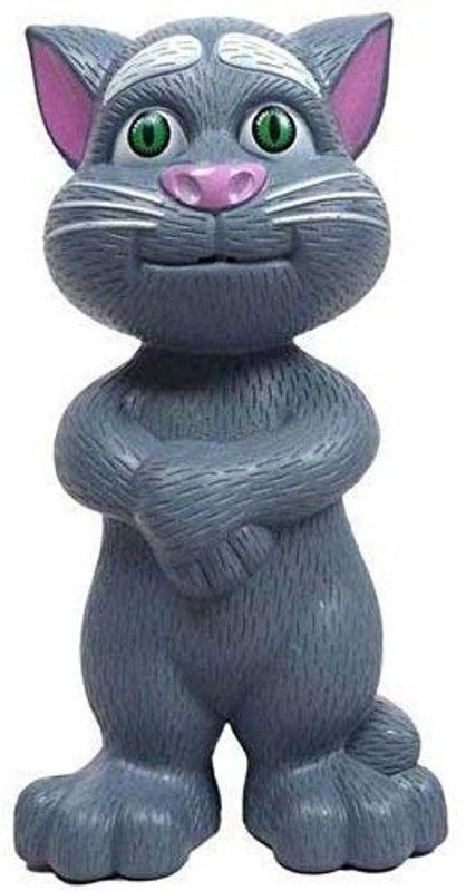 ASenterprises Talking Tom Cat Toy for Kids Speaking Robot Cat  (Grey, Pink, Multicolor)