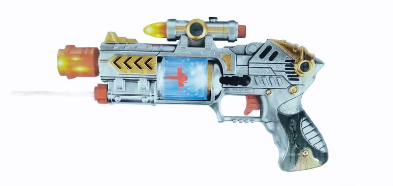 Sheetal Laser Sound Gun Guns & Darts  (Grey)