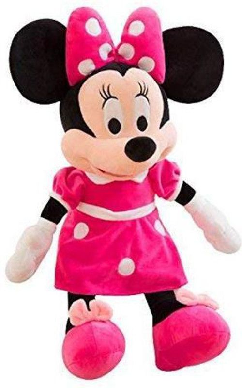 skky bell Toys Character Minnie Mouse Soft Toy for Kids( Medium Size) - 18 cm  (Multicolor)