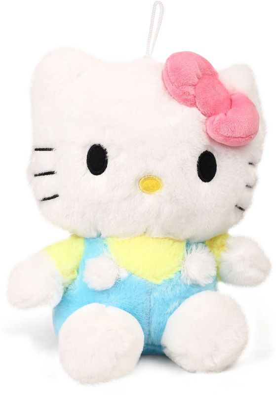 HELLO KITTY Hello Kitty Plush Blue and Yellow Colour - 40 cm - 40 cm  (Blue, Yellow)