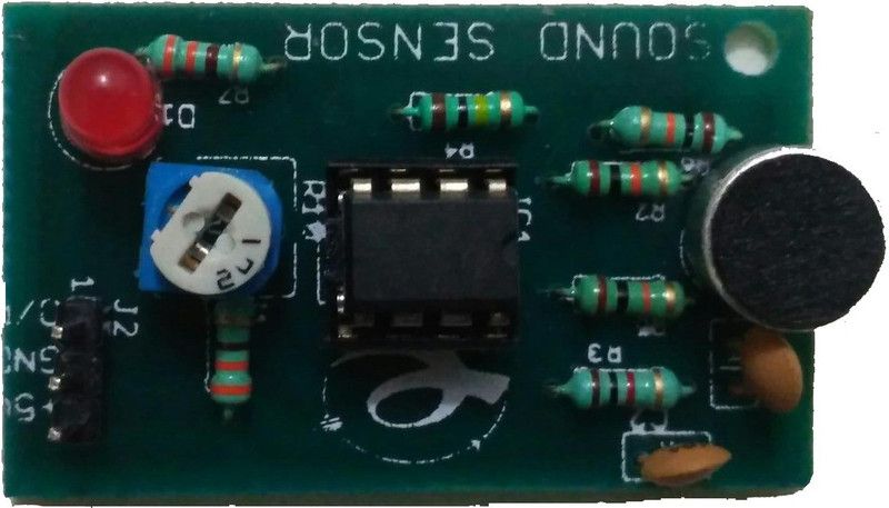 Embeddinator Microphone Sound Sensor Module (Digital Output) For Raspberry Pi, Arduino, DSP, AVR, PIC, 8051 Sound Recorder and Sound Circuit Electronic Hobby Kit
