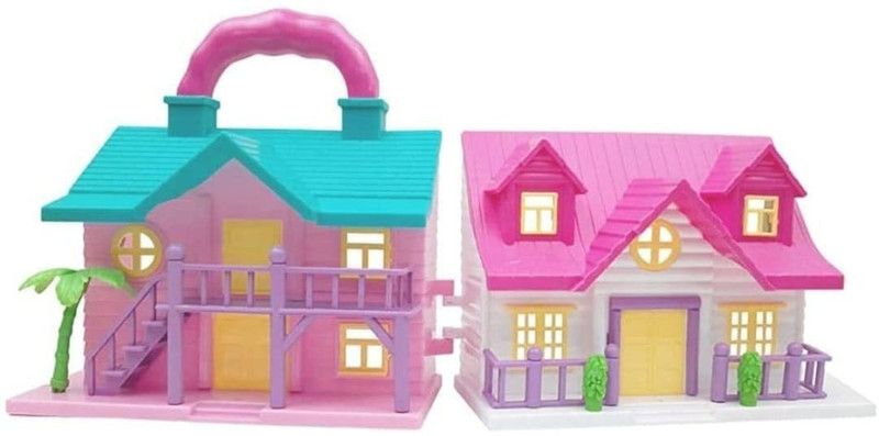 AROGAYA ENTERPRISES Big Size Funny House Play Set Doll House Toy for Girls |Kids (Multi-Color)  (Multicolor)
