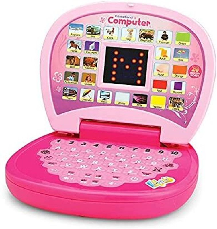 Manav Enterprises Fun Laptop Notebook Computer Toy for Kids-  (Multicolor)