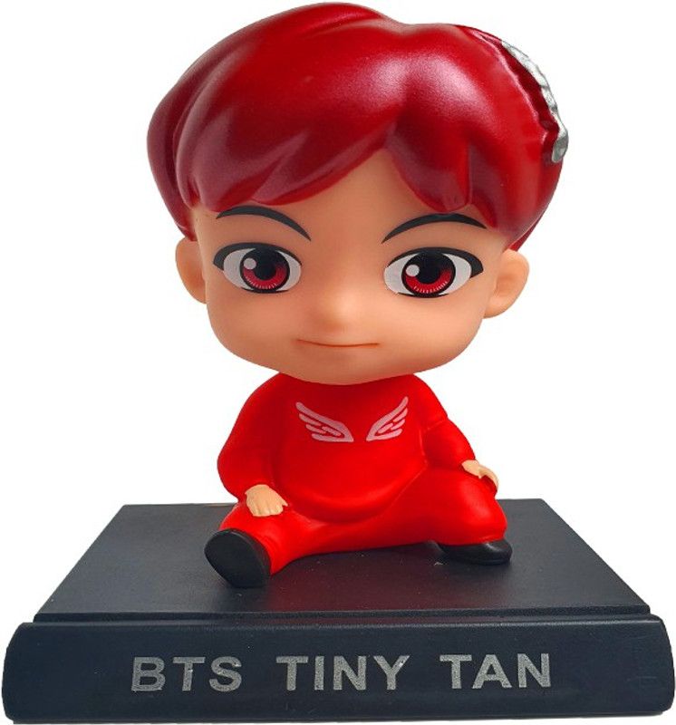 Daiyamondo B-T-s J-Hope Big Size Bobble head For Car Decoration Accessories Study Table  (Multicolor)