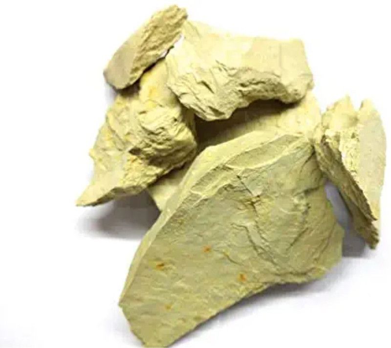 imtion ( 500 Gram ) 100% Natural Multani Mitti Stone Form Fuller