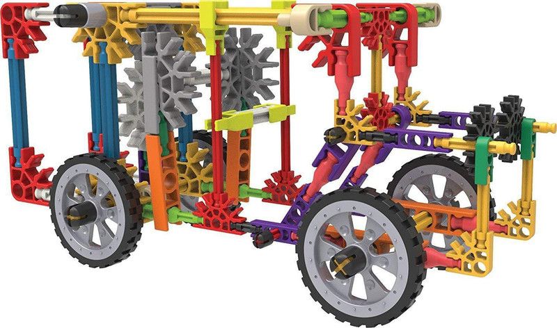 Knex Creation Zone 50 Model Building Set (Blue)  (Multicolor)