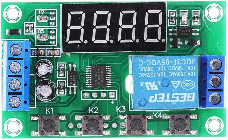 xcluma YYC-2S Multifunctional 4-Digit LED Display 0-999 Minute relay timer 24 MODE Electronic Components Electronic Hobby Kit